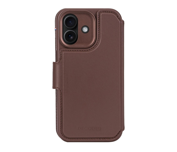 Decoded Leather Detachable Wallet, iPhone 17, Chocolat Brown - 1359058 - zdjęcie